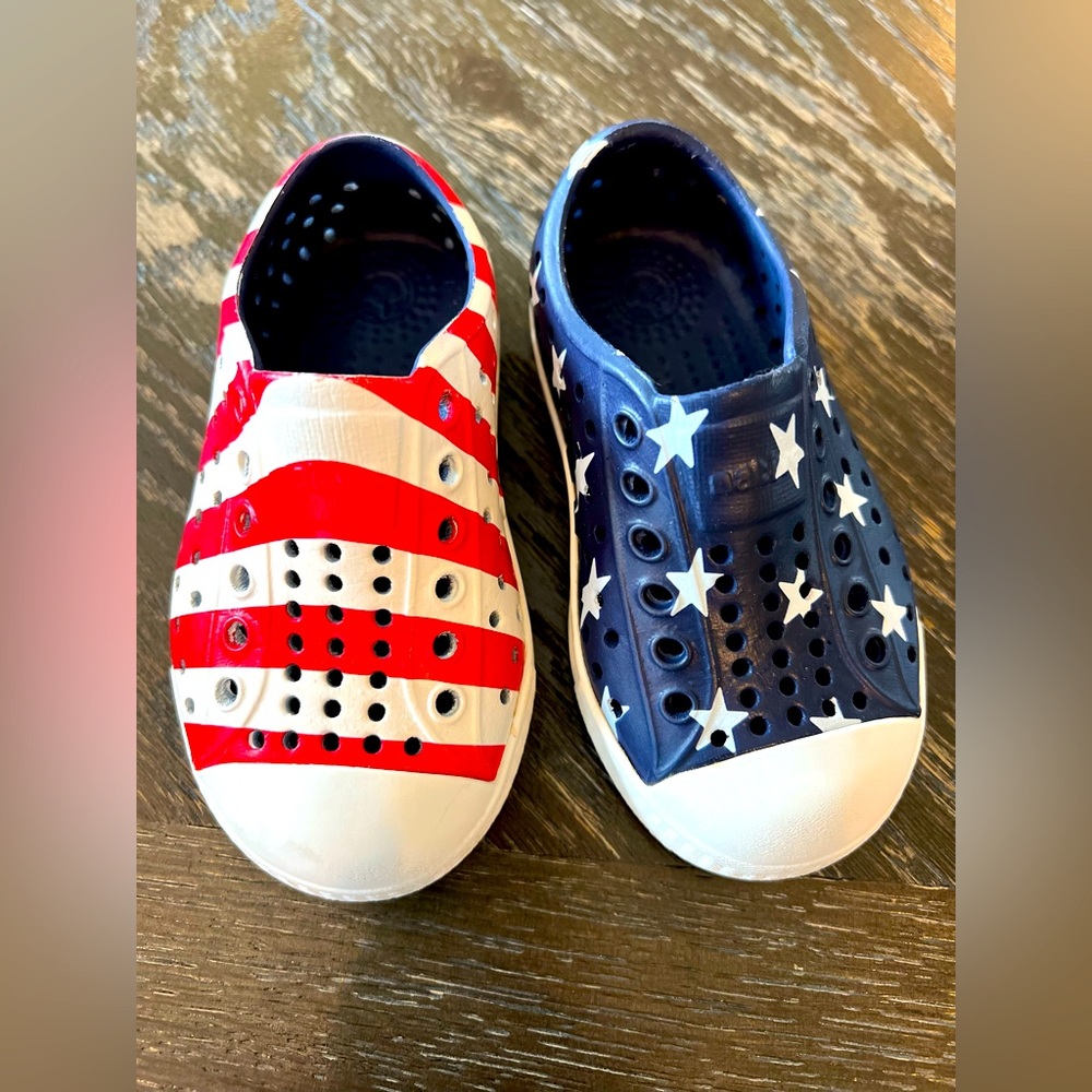 American flag Native shoes toddler